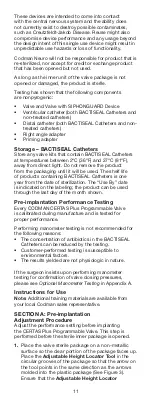 Preview for 11 page of Synthes CODMAN NEURO CODMAN CERTAS Plus Manual