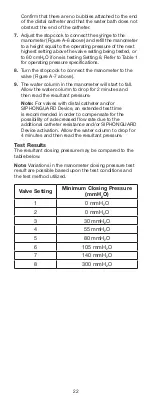 Preview for 22 page of Synthes CODMAN NEURO CODMAN CERTAS Plus Manual