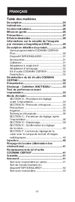 Preview for 23 page of Synthes CODMAN NEURO CODMAN CERTAS Plus Manual