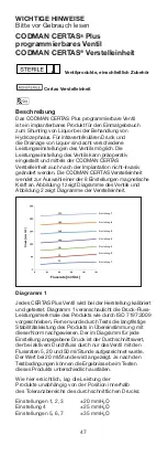 Preview for 47 page of Synthes CODMAN NEURO CODMAN CERTAS Plus Manual