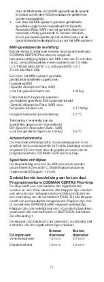 Preview for 77 page of Synthes CODMAN NEURO CODMAN CERTAS Plus Manual