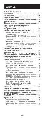 Preview for 116 page of Synthes CODMAN NEURO CODMAN CERTAS Plus Manual