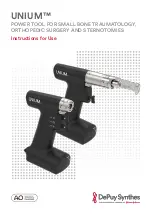 Preview for 1 page of Synthes UNIUM Instructions For Use Manual