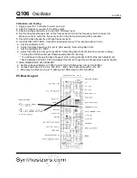 Предварительный просмотр 6 страницы Synthesizers.com Q106 Manual