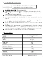 Preview for 3 page of Syntrox WK 55L-18 Single Zone Instruction Manual