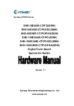 Preview for 1 page of Synway SHD-120E-CT/PCI Hardware Manual