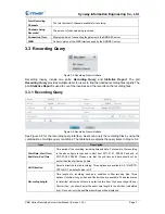 Предварительный просмотр 11 страницы Synway SMGREC User Manual
