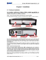 Предварительный просмотр 12 страницы Synway SSW020A Hardware Manual