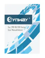 Предварительный просмотр 1 страницы Synway Syn_PBX100 U100 User Manual