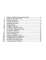 Preview for 3 page of Syride SYS'Nav User Manual