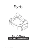 Preview for 2 page of Syris v300TM Owner'S Manual