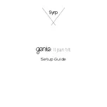 Предварительный просмотр 1 страницы Syrp Genie II pan tilt Setup Manual