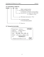 Предварительный просмотр 4 страницы SYRUNS SY5000 series User Manual