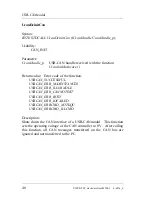 Предварительный просмотр 42 страницы Sys Tec Electronic USB-CANmodul System Manual