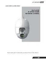 Syscom Video 30x Full-HD IR SPEED DOME NETWORK CAMERA Quick Installation Manual предпросмотр