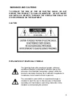 Preview for 3 page of Syscom Video DSP COLOR CAMERA Instruction Manual