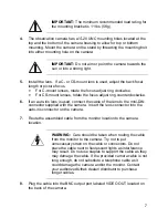 Preview for 15 page of Syscom Video DSP COLOR CAMERA Instruction Manual