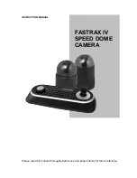 Syscom Video FASTRAX IV Instruction Manual предпросмотр