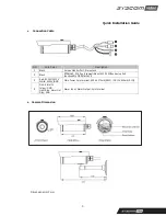 Предварительный просмотр 3 страницы Syscom Video Full-HD IR Bullet Network Camera Quick Installation Manual