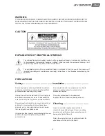 Preview for 2 page of Syscom Video HD CUBE CAMERA Instruction Manual