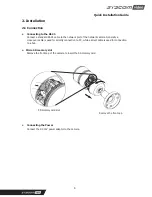 Предварительный просмотр 4 страницы Syscom Video IR Bullet Network Camera Quick Installation Manual