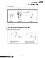 Preview for 4 page of Syscom Video Motorized Full-HD IR Bullet Network Camera Quick Installation Manual