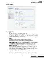 Preview for 21 page of Syscom Video PT Mini Dome Instruction Manual