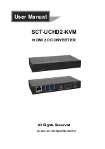 syscomtec SCT-UCHD2-KVM Manual предпросмотр