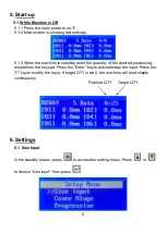 Предварительный просмотр 11 страницы SYSFORM CP330B Operation Manual