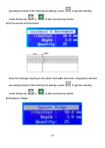 Предварительный просмотр 16 страницы SYSFORM CP330B Operation Manual