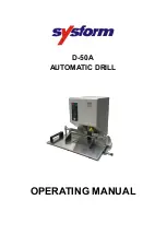 SYSFORM D-50A Operating Manual предпросмотр