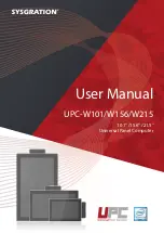 Sysgration UPC-W101 User Manual preview