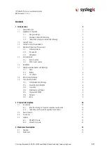 Preview for 2 page of syslogic TFT/HB PU71 16 Series User Documentation