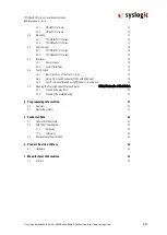 Preview for 3 page of syslogic TFT/HB PU71 16 Series User Documentation