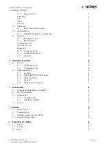 Предварительный просмотр 3 страницы syslogic TFT/HB101PU Series User Documentation