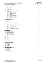 Предварительный просмотр 3 страницы syslogic TFT/PB101PU Series User Documentation