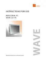 Systec & Solutions WAVE 221 PC Instructions For Use & Warranty предпросмотр