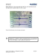 Preview for 118 page of Systec deltawaveC-P User Manual