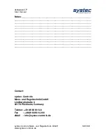 Preview for 139 page of Systec deltawaveC-P User Manual