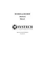 Preview for 1 page of Systech Corporation NDS/5000 Hardware Manual