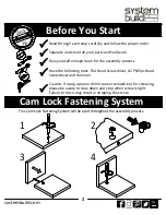 Предварительный просмотр 3 страницы System Build 1117015COM Manual