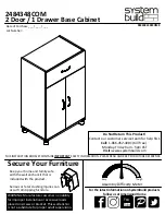 Предварительный просмотр 1 страницы System Build 2484348COM Assembly Instructions Manual