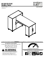 Preview for 1 page of System Build 6533335COM Instruction Booklet