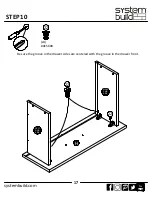 Предварительный просмотр 17 страницы System Build 6945335COM Assembly Instructions Manual