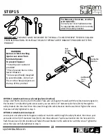 Предварительный просмотр 22 страницы System Build 6945335COM Assembly Instructions Manual