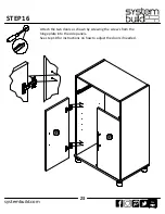 Предварительный просмотр 23 страницы System Build 6945335COM Assembly Instructions Manual