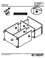 Предварительный просмотр 17 страницы System Build 7014500COM Assembly Instructions Manual