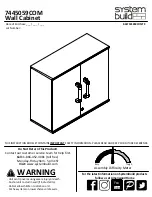 Preview for 1 page of System Build 7445059COM Instruction Booklet