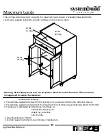 Предварительный просмотр 27 страницы System Build 8235408COM Instruction Booklet