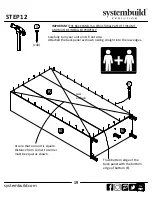 Предварительный просмотр 19 страницы System Build 8798015COM Assembly Instructions Manual